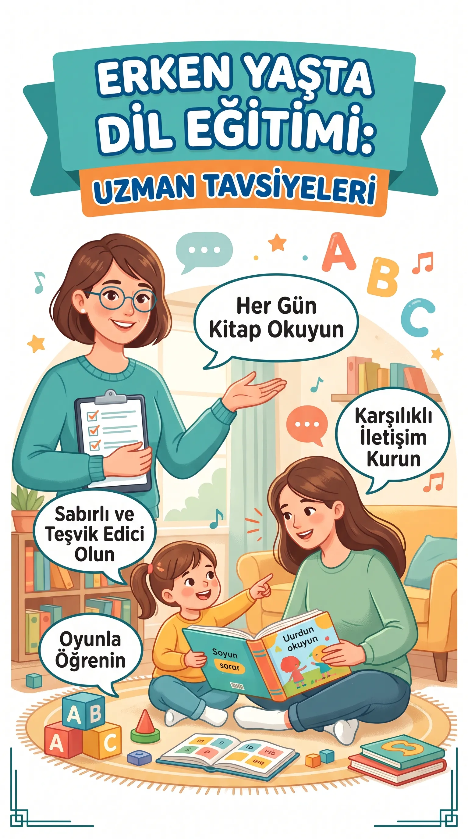Erken Yaşta Dil Eğitim Uzman Tavsiyeleri